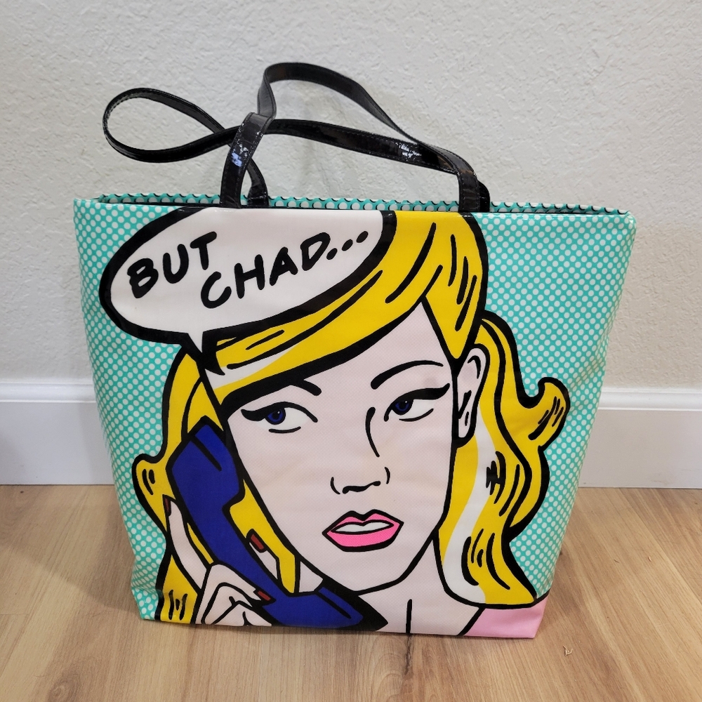 Kate Spade But Chad Printed Tote Bag